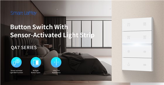 QA7 Series Ultra-Thin Smart Control Panel - Core Component for Large/Medium Hotel Intelligence