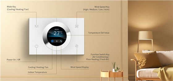 smart thermostat function button control smart thermostat function button control
