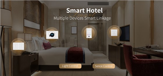 Smart panel control solution for large/medium hotels Smart panel control solution for large/medium hotels