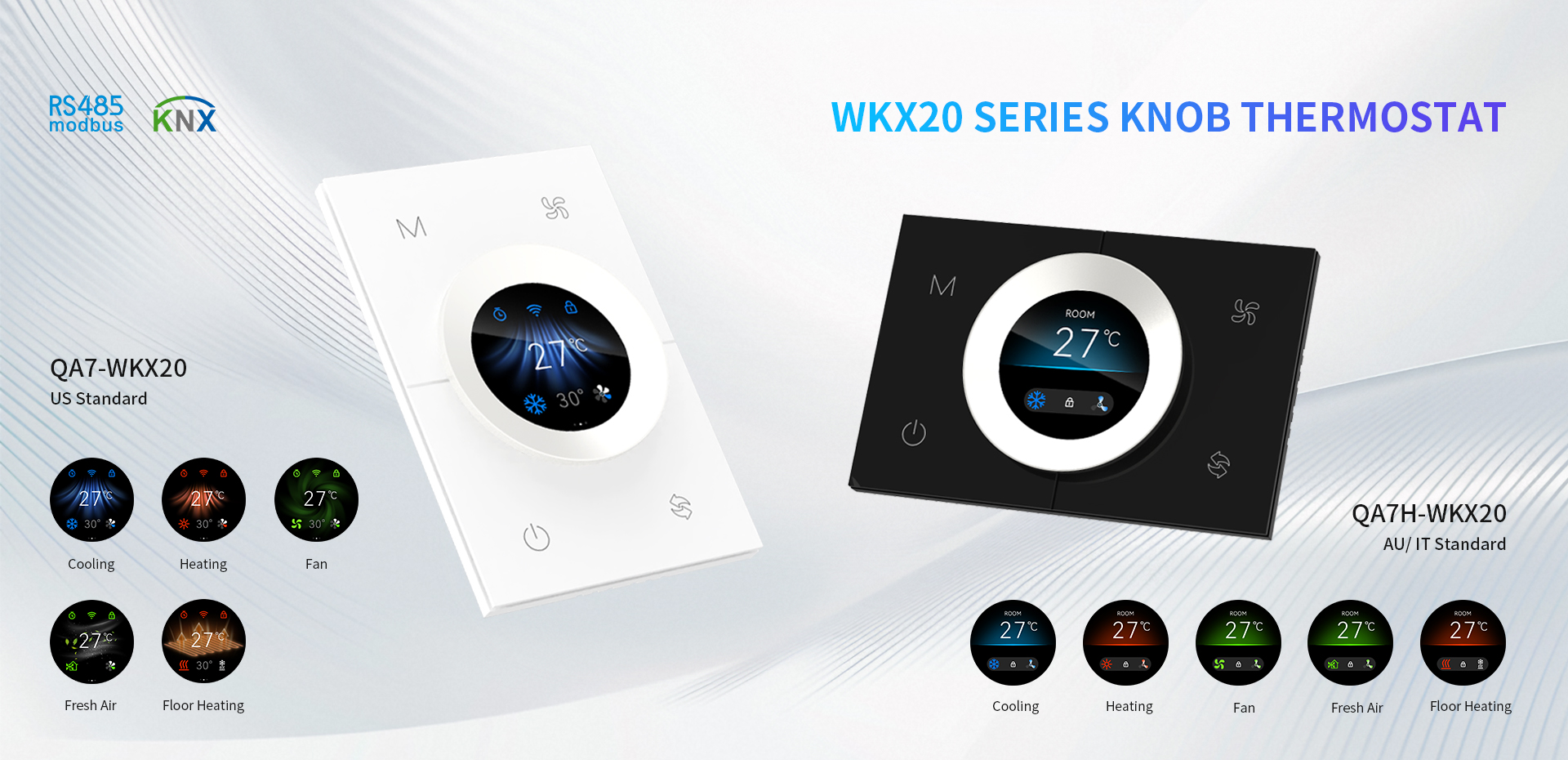 WKX20 Knob Thermostat